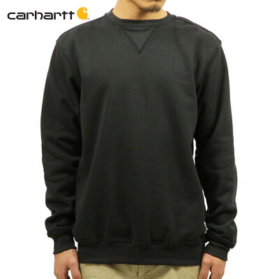 カーハート スウェット メンズ 正規品 CARHARTT トレーナー MIDWEIGHT 10.5oz CREWNECK SWEATSHIRT K124 BLK
