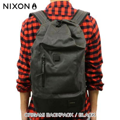 20%OFFセール 【販売期間 1/24 20:00〜1/28 01:59】 ニクソン NIXON 正規販売店 バッグ Origami Backpack BLACK NC2184000-00 D00S20