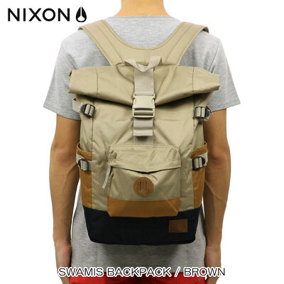 20%OFFクーポンセール 【利用期間 2/4 20:00〜2/11 1:59】 ニクソン NIXON 正規販売店 バッグ Swamis Backpack BROWN NC2187400-00 D15S25