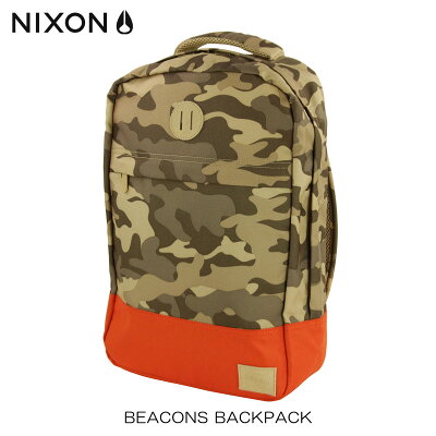 【ポイント10倍 販売期間 2/4 10:00〜2/11 9:59】 ニクソン NIXON 正規販売店 バッグ Beacons Backpack KHAKI NC21901717-00 D15S25