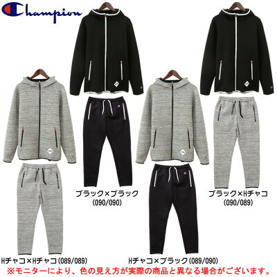 Champion(チャンピオン)PG WRAP AIR PARK PANTS 上下セット(C3LB171/C3LB271)(スポーツ/スウェット/ジャケット/パンツ/トレーニング/ランニング/男性用/メンズ)