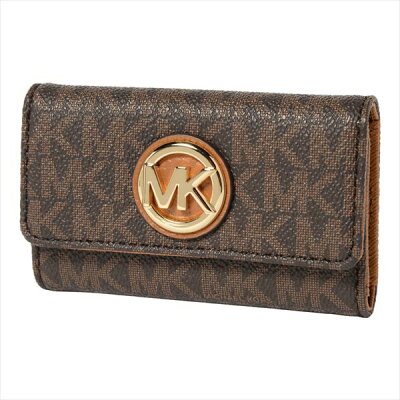 マイケルコース キーケース レディース メンズ MICHAEL KORS key case ブラウン×エイコーン 35F8GFTP3B BRNAC 【送料無料♪】