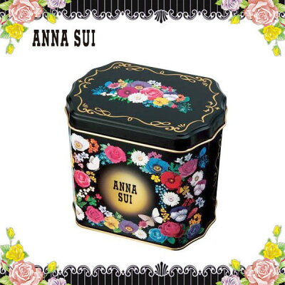 アナスイ ANNA SUI ☆ギフトボックス ブリキ 小物入れ 花 薔薇 バラ ローズ 缶 ギフトボックス A アクセサリー ジュエリー ケース ブランド クリスマス ハロウィン バレンタイン