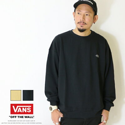 【セール 10%OFF】【VANS バンズ】 トレーナー スウェット プルオーバー クルーネック ビッグシルエット オーバーサイズ ロゴ アメカジ ストリート系 スケートブランド メンズ レディース 国内正規品 インポート ブランド 海外ブランド 122K1040300