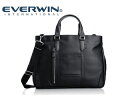 EVERWIN バッグ EVERWIN/エバウィン 21598 フィレンツェ メンズ キャンバスビジネスバッグ　(ブラック) ショルダー 2way 日本製