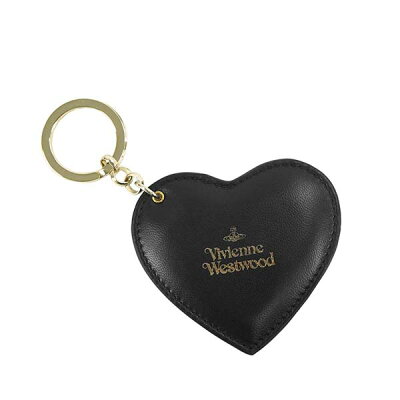【送料無料】Vivienne Westwood ヴィヴィアン ウエストウッド ハート キーホルダー キーリング バッグ チャーム キーケース ビビアン 82030027 HEART BLACK【あす楽対応】【プレゼント】【ブランド】【ラッキーシール対応】