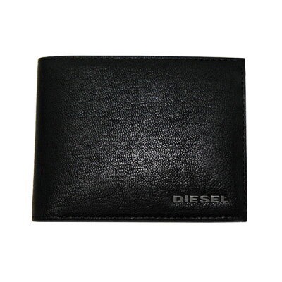 【送料無料】2019秋冬新作 ディーゼル 財布 DIESEL 二つ折り財布 本革 革 レザー メンズ X05985 P0396 T8013 ブラック HIRESH SMALL【レビューを書いてクーポンGET】【あす楽対応】【RCP】【プレゼント】【ブランド】【ラッキーシール対応】【セール】