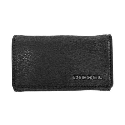 【送料無料】DIESEL ディーゼル キーケース キーホルダー メンズ ユニセックス X06629 P0396 T8013 ブラック KEYCASE II THEBEIS【あす楽対応】【ブランド】【プレゼント】【セール】