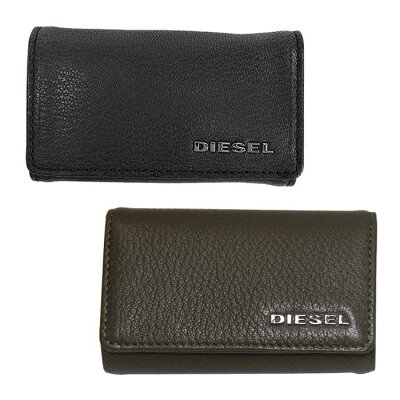 【送料無料】2020秋冬新作 DIESEL ディーゼル キーケース キーホルダー メンズ ユニセックス X06629 P0396 T8013/ブラック T7434/オリーブ KEYCASE II THEBEIS【あす楽対応】【ブランド】【プレゼント】【セール】
