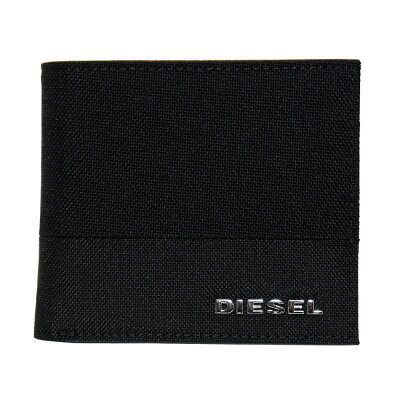 【ポイント10倍◆1/28 12:59迄】【送料無料】ディーゼル 財布 DIESEL 二つ折り財布 メンズ ブラック X07731 P2676 H1669 HIRESH S URBHANITY【あす楽対応】【ブランド】【プレゼント】【セール】