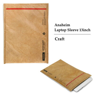 パソコンケース アナハイム ラップトップ スリーブ 13インチ クラフト Anaheim Laptop Sleeve 13inch Craft PCケース 13インチ タイペック素材