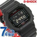 カシオ G-SHOCK 腕時計（メンズ） 【最大2000円割引クーポンに店内ポイント最大58倍】 g-shock CASIO DW-5600HR-1DR メンズ 腕時計 カシオ gショック ブラック ＆ レッド 時計 ジーショック