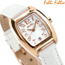 フォリフォリ 腕時計（レディース） フォリフォリ 時計 25mm クオーツ レディース 腕時計 WF5R080SDS-WH Folli Follie ホワイト