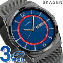 スカーゲン 腕時計（メンズ） スカーゲン 腕時計 メルビー 40mm メンズ 時計 SKW6503 SKAGEN ブルー×ガンメタル