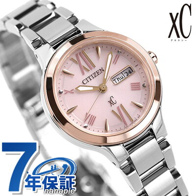 【2000円割引クーポン&店内ポイント最大57倍】【ラッピング付】 シチズン クロスシー CITIZEN xC エコドライブ 時計 レディース 腕時計 EW3224-53W ピンク