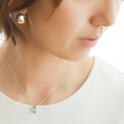 レディース ネックレス シルバー ゴールド シンプル ギフト プレゼント naotjewelry Triple Ring Necklace (gold & silver)