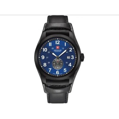 スイス製SWISS MILITARY【スイスミリタリー】ミリタリーデザインウォッチ/HANOWA/レザーストラップ/メーカー希望小売価格28,600円送料無料/クォーツ腕時計/新品未使用/プレゼント/クリスマス