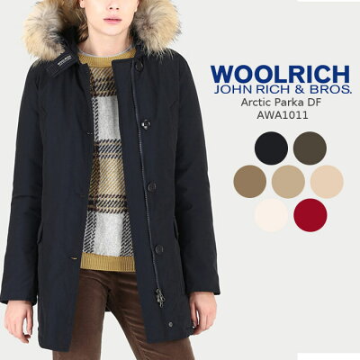 【P15倍確定★2/11 01:59迄】ウールリッチ ダウンジャケット woolrich Arctic Parka DF AWA1011 Black Camel Dark Green Dark Navy Natural Red Grey Beige Taupe アークティックパーカ ダウンコート JOHN RICH & BROS 冬 レディース ウーマンズ 女性 高級