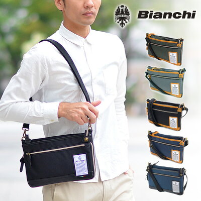 【楽天カード利用で最大P12倍】 ビアンキ bianchi 2wayショルダーバッグ メンズ 斜めがけ クラッチバッグ サコッシュ サコッシュバッグ【NBTC】 nbtc46 レディース カバン 大人 学生 あす楽 通販 敬老の日