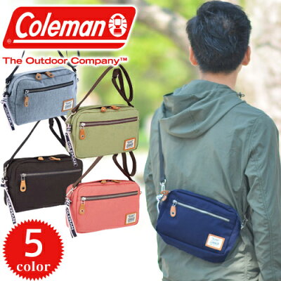 【マラソン期間 最大P22倍】 コールマン ショルダーバッグ ショルダー ポーチ Coleman 正規取扱店 2way ジャーニー 21917 ショルダーポーチ 斜めがけバッグ カバン メンズ レディース キッズ ポイント10倍 送料無料 誕生日プレゼント ギフト ラッピング無料