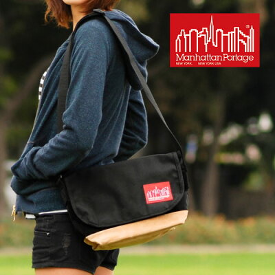 【10%オフクーポン】【正規店】 マンハッタンポーテージ ManhattanPortage メッセンジャーバッグ【NYLON MESSENGER BAG JR (SM) SUEDE 12】 MP1605jrsd12 (Sサイズ)メンズ レディース メッセンジャー あす楽 送料無料 ラッピング無料