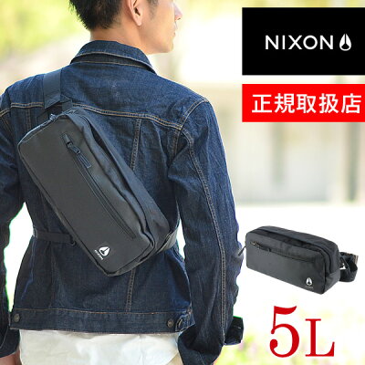 【P25倍9/20 当店限定※エントリー&Rカード】ニクソン NIXON 正規取扱店 ボディバッグ ウエストバッグ ファニーパック ファウンテン III FOUNTAIN nc2816 防水 撥水 2way 人気 メンズ ブラック 黒 自転車 プレゼント 斜めがけ ポイント10倍 送料無料 ラッピング無料 あす楽