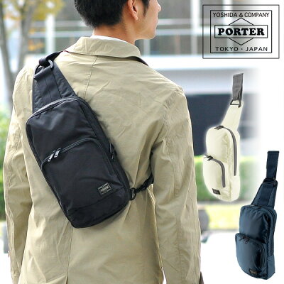 【2/20 楽天カードで最大P20倍】 吉田カバン ポーター PORTER ワンショルダーバッグ ボディバッグ 【FLASH/フラッシュ】 689-05941 メンズ レディース 【ポイント10倍】 【送料無料】 週末限定 あす楽 ホワイトデー