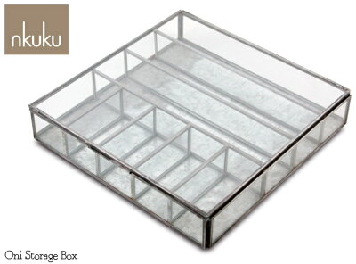 Oni Storage Box / オニ ストレージ ボックス NKUKU / ヌクク ショーケース ガラスケース スチール コレクションケース ジュエリーケース case 【あす楽対応_東海】