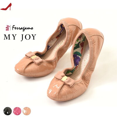 【ランキング2位受賞】フェラガモ バレエ フラット シューズ ヴァラ リボン ぺたんこ Salvatore Ferragamo 靴 レディース イタリア製 折りたたみ ポーチ付き ブラック 黒 ピンク ベージュ 正規品 携帯 旅行 移動 小さい サイズ 22.5cm 大きい サイズ 25cm 26cm