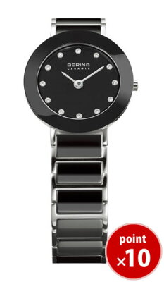 【国内正規品】【ギフト包装無料】ベーリング BERING レディース 腕時計 11422-742 リンクセラミック スワロフスキー セラミック・SSメタルベルト 【送料無料】