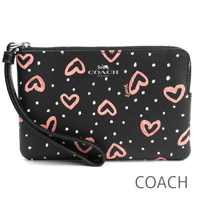 コーチ COACH ポーチ レディース iPhone11Proケース iPhoneXSケース iPhone8ケース スマホケース スマートフォンケース iPhoneケース 小銭入れ ハート 【送料無料(ネコポス メール便)】 ブランド コーチ正規品販売店 直営アウトレット店より直輸入 【あす楽】