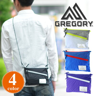 『楽天カード利用で最大P12倍』 グレゴリー GREGORY 正規取扱店 サコッシュ 小さめ 軽量 SACOCHE ショルダーポーチ ナイロン 撥水 雨に強い PACKABLE パッカブル メンズ レディース 男女兼用 自転車 運動会 ネコポス可能 【正規品】 あす楽 cop2209ss 敬老の日