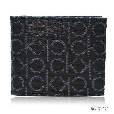 カルバンクライン CALVIN KLEIN 財布 メンズ 79463 BLACK 二つ折り財布 ブラック 送料無料 誕生日 プレゼントにも sale あす楽 ポイント消化
