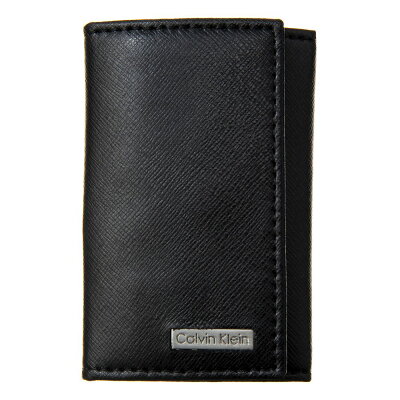【クーポン】 カルバンクライン メンズ キーケース ブラック Calvin Klein 79394 BLACK かっこいい 傷つきにくい 本革 セキュリティ 誕生日 プレゼント 【oos】