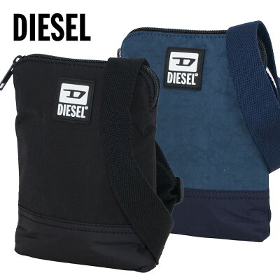【MAX500円OFFクーポン!5/27 1:59まで】【タイムセール】ディーゼル メンズ ショルダーバッグ DIESEL X07507 P3383 T6341X07507 P3383 T8013 ネイビー ブラック ブランド カジュアル 誕生日 プレゼント 新品 10代 送料無料