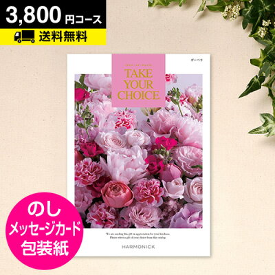 \ポイント10倍/【送料無料】カタログギフト CATALOG GIFT テイクユアチョイス ガーベラ 3800円コース(A32) (引き出物 カタログギフト 出産内祝い 香典返し 快気祝い お祝い 内祝 ギフトカタログ グルメ 定番カタログギフト ハーモニック) (★)