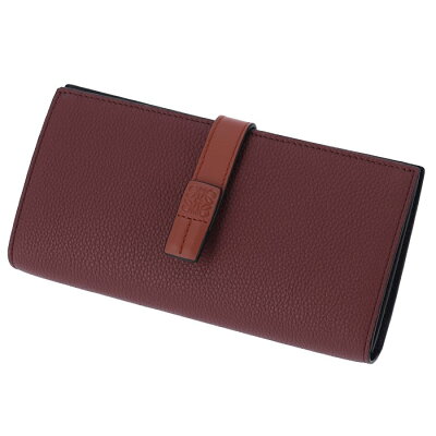 ロエベ LOEWE 2019年秋冬新作 長財布 バーティカルウォレット ラージ LARGE VERTICAL WALLET ワインレッド系 12412S40 0051 7755