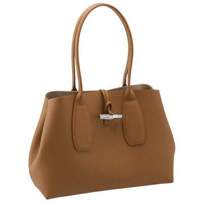 ロンシャン LONGCHAMP トートバッグ ロゾ ROSEAU レザー ハンドバッグ 通勤バッグ ベージュブラウン系 10060 HPN 016【母の日】