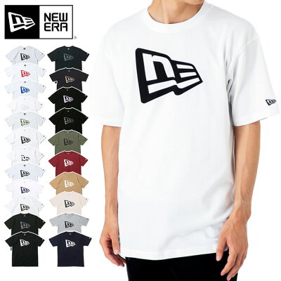 ニューエラ NEW ERA アパレル Tシャツ カットソー タンクトップ 半袖 S/S COTTON TEE フラッグロゴ SS FL BASIC FLAG LOGO おしゃれ ストリート ブランド シンプル ワンポイント コットン 綿 春夏秋冬 メンズ レディース