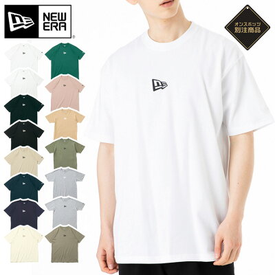 ニューエラ Tシャツ 半袖 NEW ERA クルーネック ONSPOTZ 別注 黒 白 ベージュ カーキ 綿 コットン メンズ レディース ブランド 大きいサイズ オーバーサイズ おしゃれ かっこいい 人気 春 夏 秋 冬 ニューエラー 正規品 小さいサイズ ユニセックス 男女兼用 ストリート