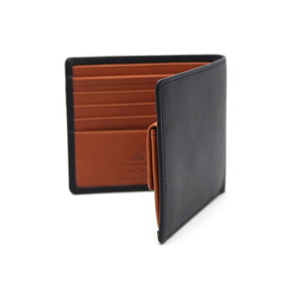 【ポイント11倍】 ホワイトハウスコックス ダービーコレクション 二つ折り ネイビー/タン WhitehouseCox S7532 COIN WALLET DERBY