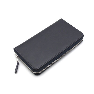 ホワイトハウスコックス ダービーコレクション ラウンドジップ ネイビー/タン WhitehouseCox S1760 ZIP AROUND PERSE DERBY