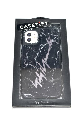新品 Yohji Yamamoto × CASETiFY ヨウジヤマモト×ケースティファイ iPhone 12/12pro用ケース スマホカバー Signature 柄 稀少
