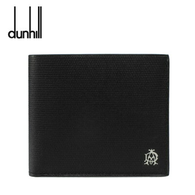 ダンヒル 折り財布 dunhill L2AE32A ENGINE TURN エンジンターン ブラック 小銭入れ有 レザー メンズ 誕生日 記念日 ご褒美 新社会人 ギフト プレゼント