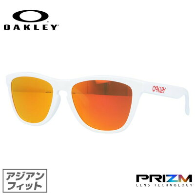 オークリー サングラス OAKLEY フロッグスキン プリズム アジアンフィット FROGSKINS OO9245-7654 54サイズ ウェリントン ユニセックス メンズ レディース ミラーレンズ 【国内正規品】【PRIZM RUBY】