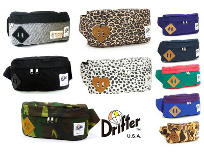 ドリフター(Drifter)CLASSIC HIP SACK M/ボディバッグ/ウエストバッグ/クラシックヒップサック/Be mine collection/ヒップバッグ【あす楽対応_関東】