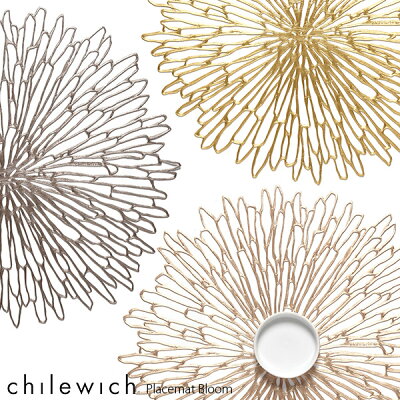 chilewich ( チルウィッチ ) ランチョンマット Pressed Bloom ( プレスド ブルーム )/ 全3色 【 正規販売店 】【 メール便不可 】