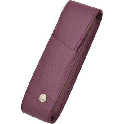 【ペンケース 革】カランダッシュ CARAND'ACHE ペンケース レマン マロキネリー 6202-110 2本挿し レマン ライラック 【 プレゼント 】(17000)