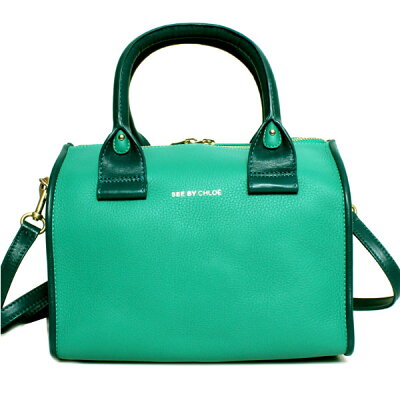 SEE BY CHLOE シーバイクロエ レディース ハンドバッグ ボストンバッグ 2WAYショルダーバッグ APRIL エイプリル 9S7327 P22 661 MINT ミントグリーン