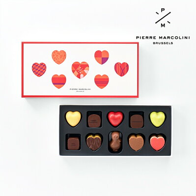 ピエール マルコリーニ セレクション 10個入り チョコレート 詰め合わせ ギフト プレゼント チョコ ショコラ セット 公式 送料無料 誕生日 バレンタイン